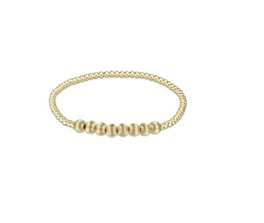 Enewton - Dignity Beaded Bliss 2.5mm Bead Bracelet - 5mm Gold - Findlay Rowe Designs