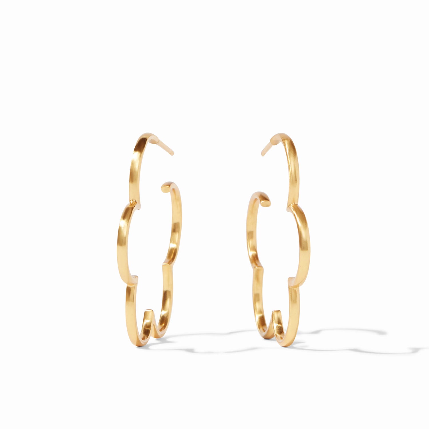 Julie Vos - Gardenia Hoop - Gold - Medium - Findlay Rowe Designs