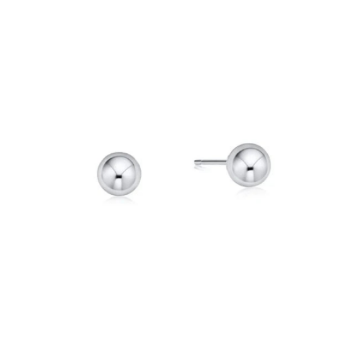 Enewton - Earring - Classic 6mm Ball Stud - Sterling - Findlay Rowe Designs