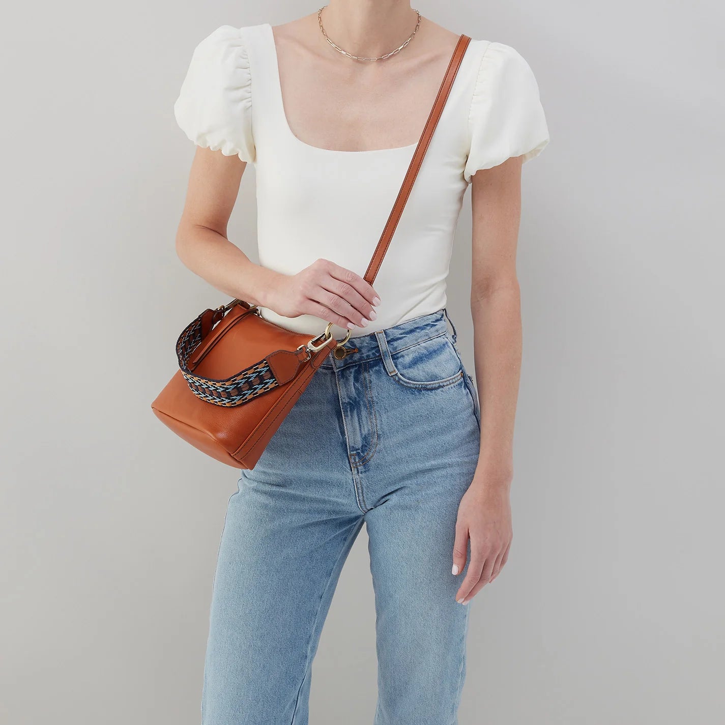 HOBO -  Belle Convertible Shoulder Bag in Honey Brown - Findlay Rowe Designs