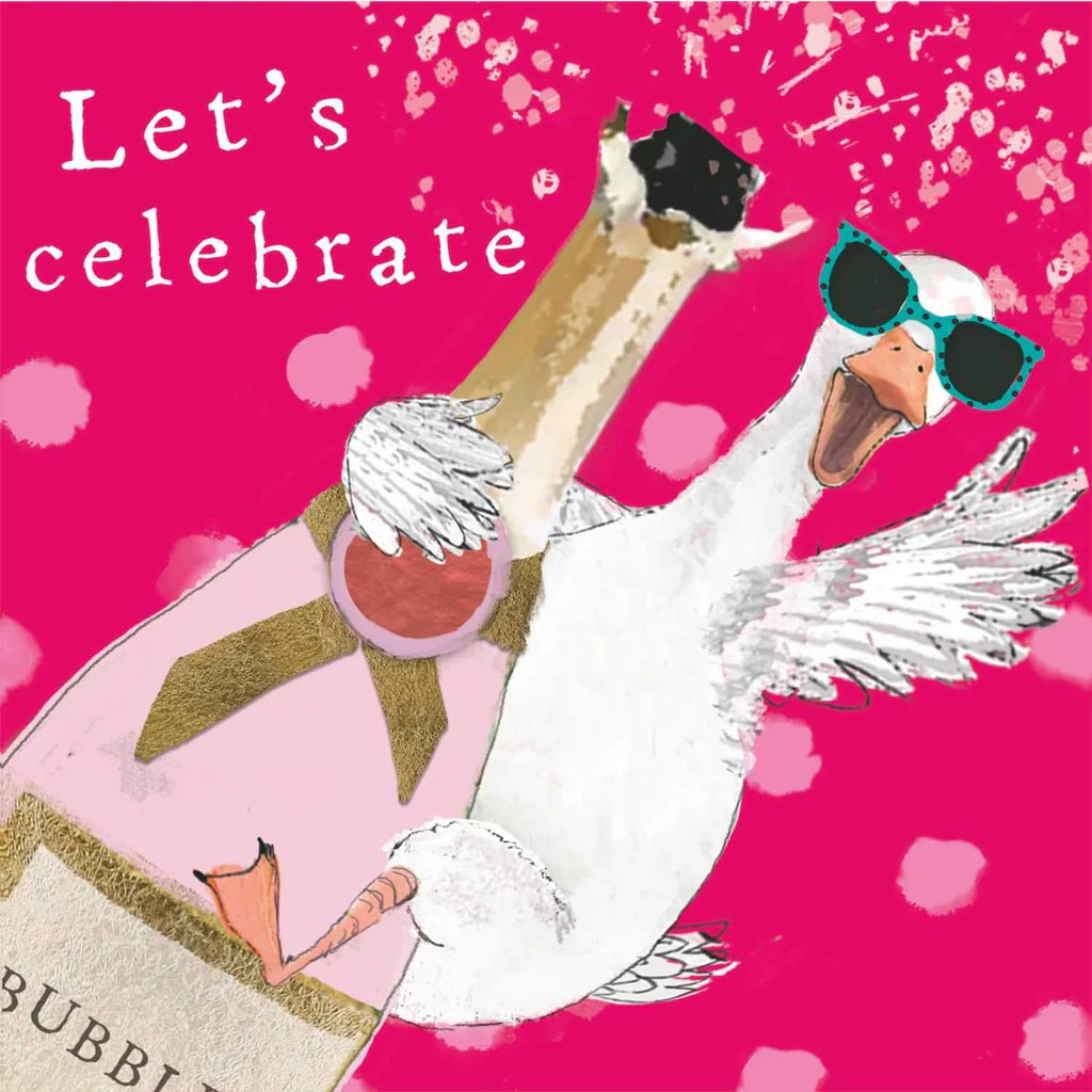 Let's Celebrate Beverage Napkin - Findlay Rowe Designs