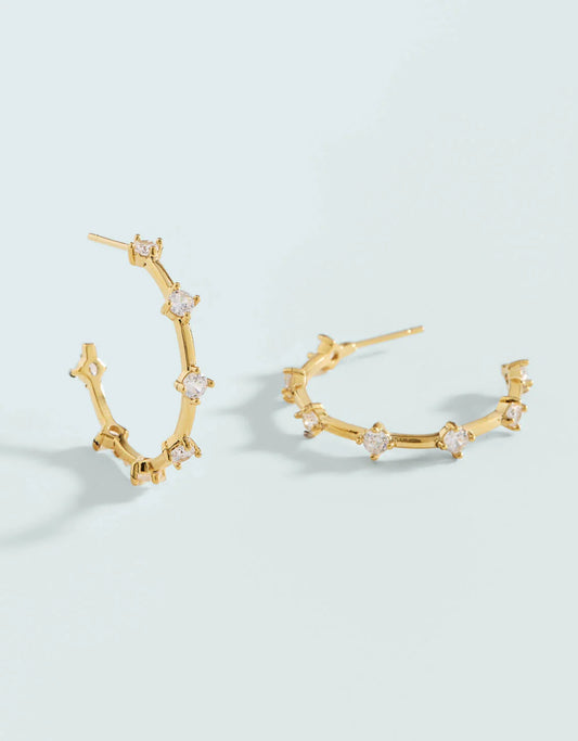 Spartina - Earrings - Spanish Wells Hoops
