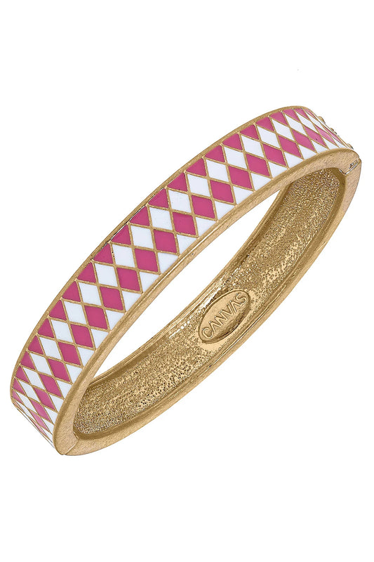 Timberlake Enamel Hinge Bangle - Findlay Rowe Designs