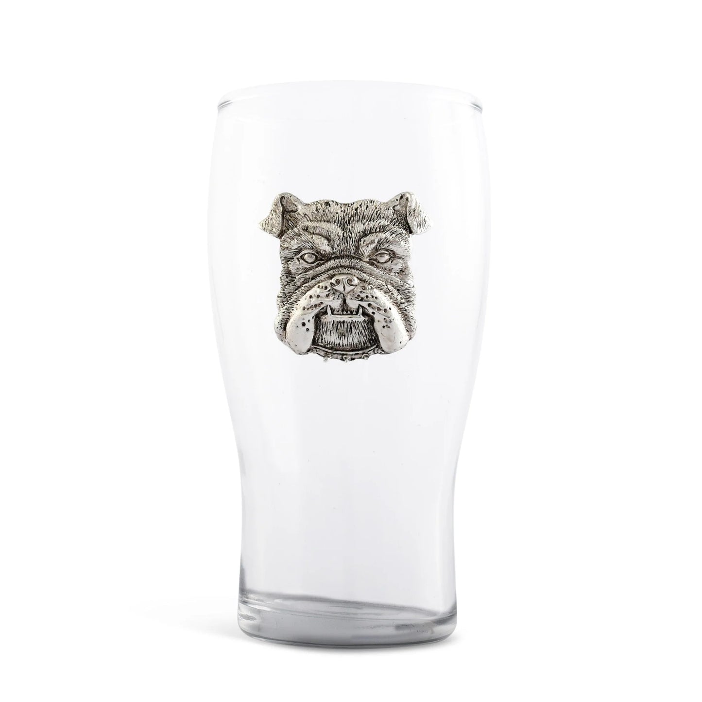 Arthur Court - Bulldog Beer Pint Glasses - Set of 4 - Findlay Rowe Designs