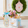 Raz Imports - Garden Stake - Champagne Fleur - 31" - Findlay Rowe Designs