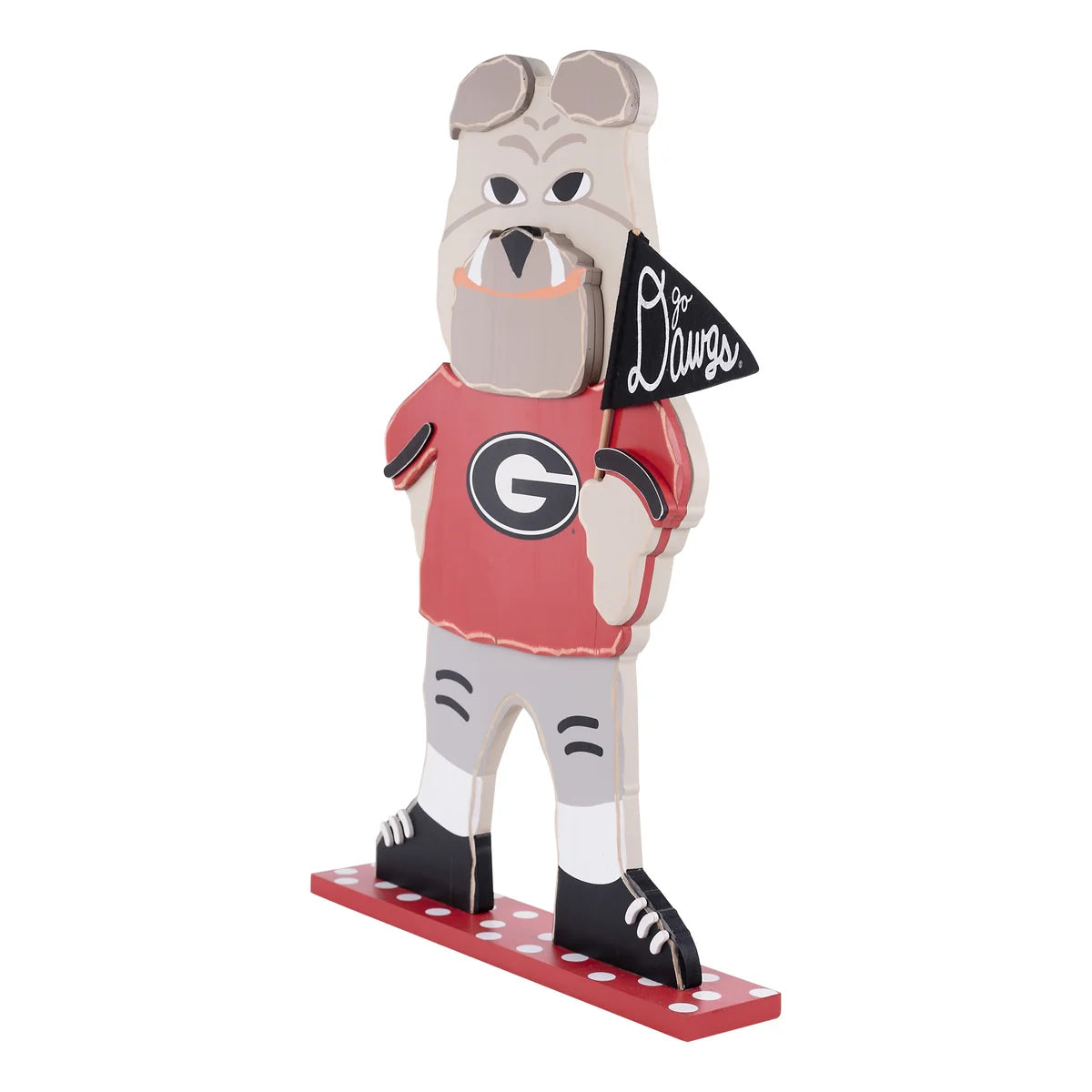Glory Haus - Wooden Mascot - UGA - Hairy Dog - XXL