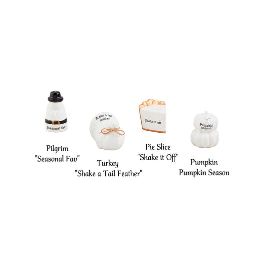 Mud Pie - Salt or Pepper Shaker - Thanksgiving - Findlay Rowe Designs