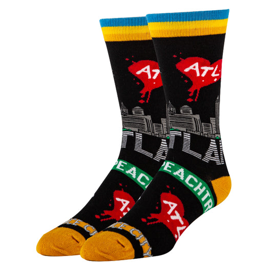 Oooh Yeah - Mens Crew Socks - Little Five - Med Lg
