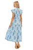 Mud Pie - Dress - Perin Smocked Midi - Findlay Rowe Designs