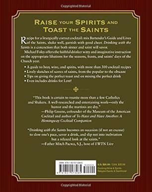 Drinking with the Saints - 2015 - The Sinner's Guide to a Holy Happy Hour - Findlay Rowe Designs