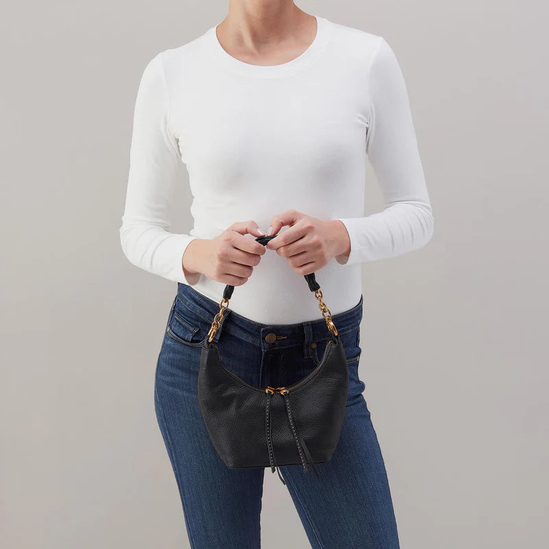 Hobo - Astrid Small Crossbody - Pebbled Leather Black