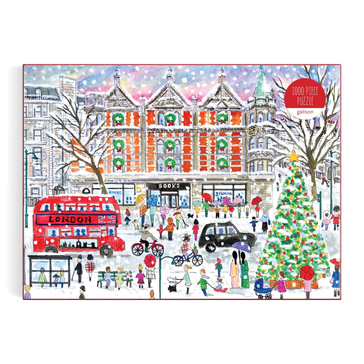 Michael Storrings - Christmas in London 1000 Piece Puzzle - Findlay Rowe Designs