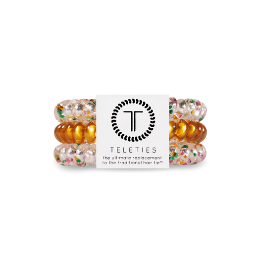 Teleties - Small Hair Ties - Mardi Gras - Findlay Rowe Designs