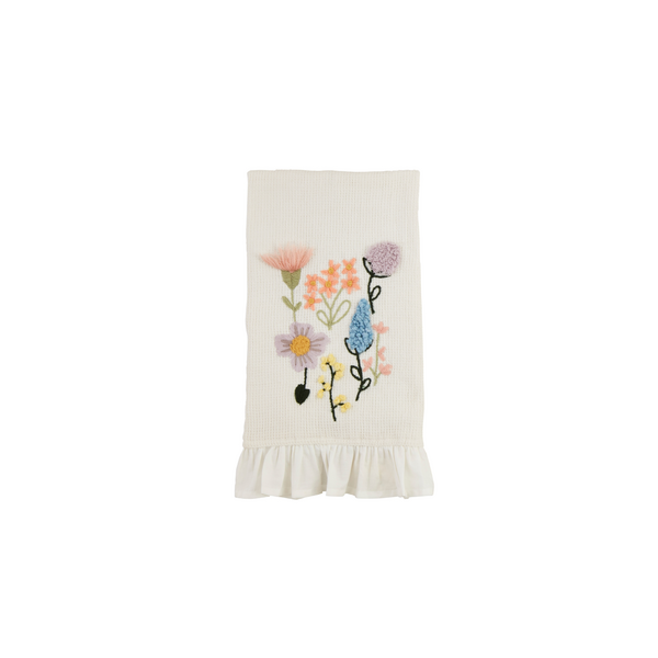 Mud Pie - Towel - Waffle Floral - Findlay Rowe Designs