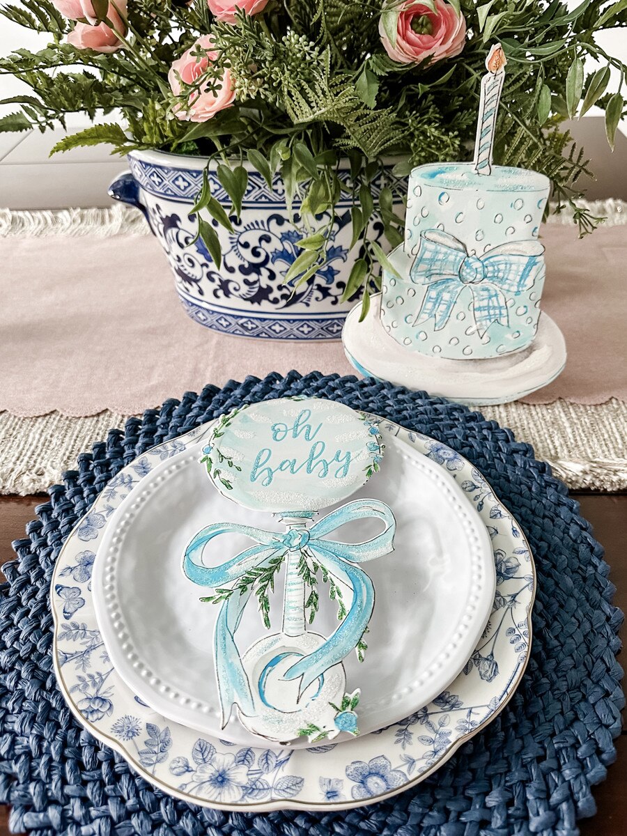 Rosanne Beck - Stake - Birthday Cake Boy - Findlay Rowe Designs