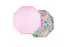 Lilly Pulitzer - Reversible Placemats - Via Amore Spritzer and Conch Shell Pink Caning - Findlay Rowe Designs