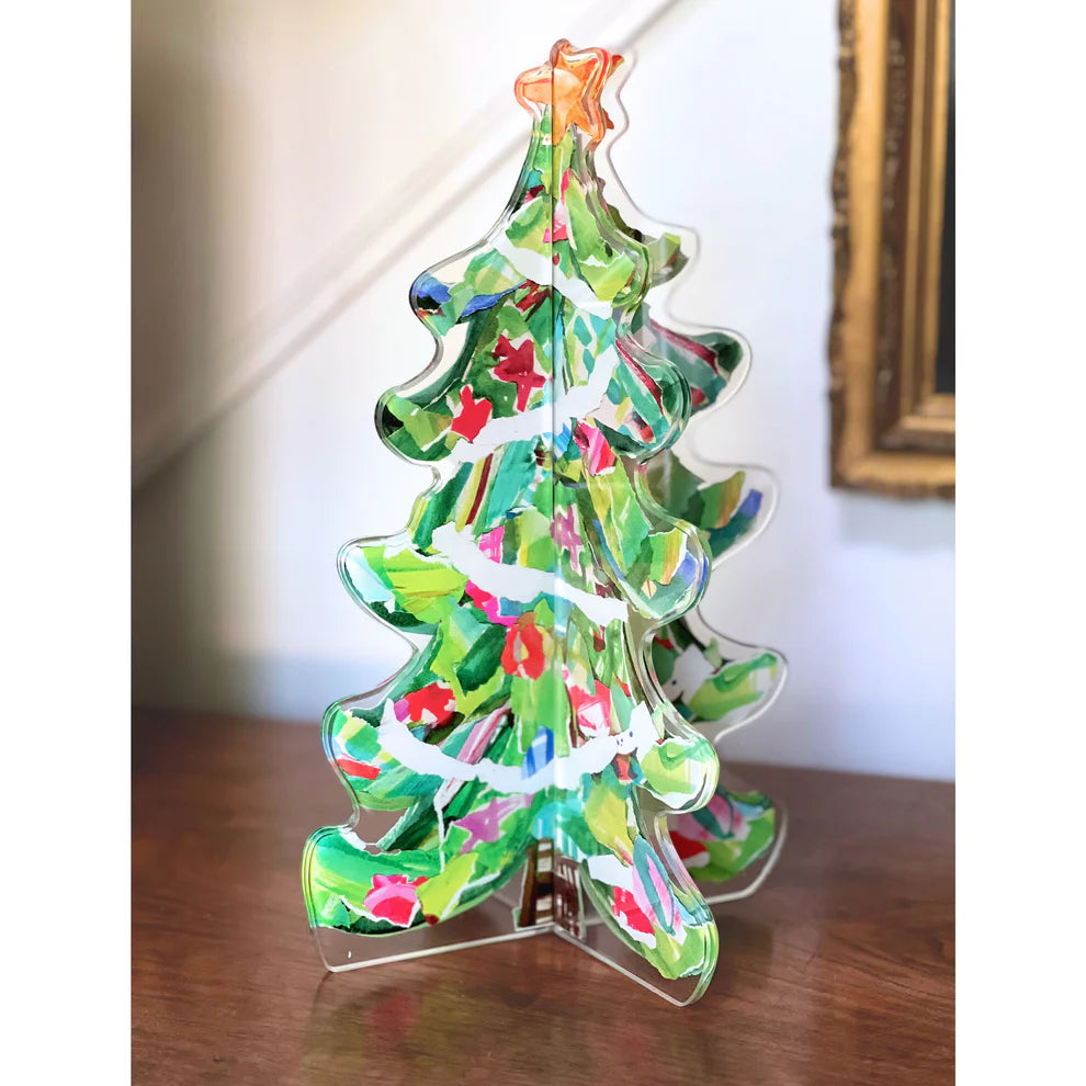Lauren Dunn - Sparkle Plenty 3-D Acrylic Christmas Tree - Findlay Rowe Designs