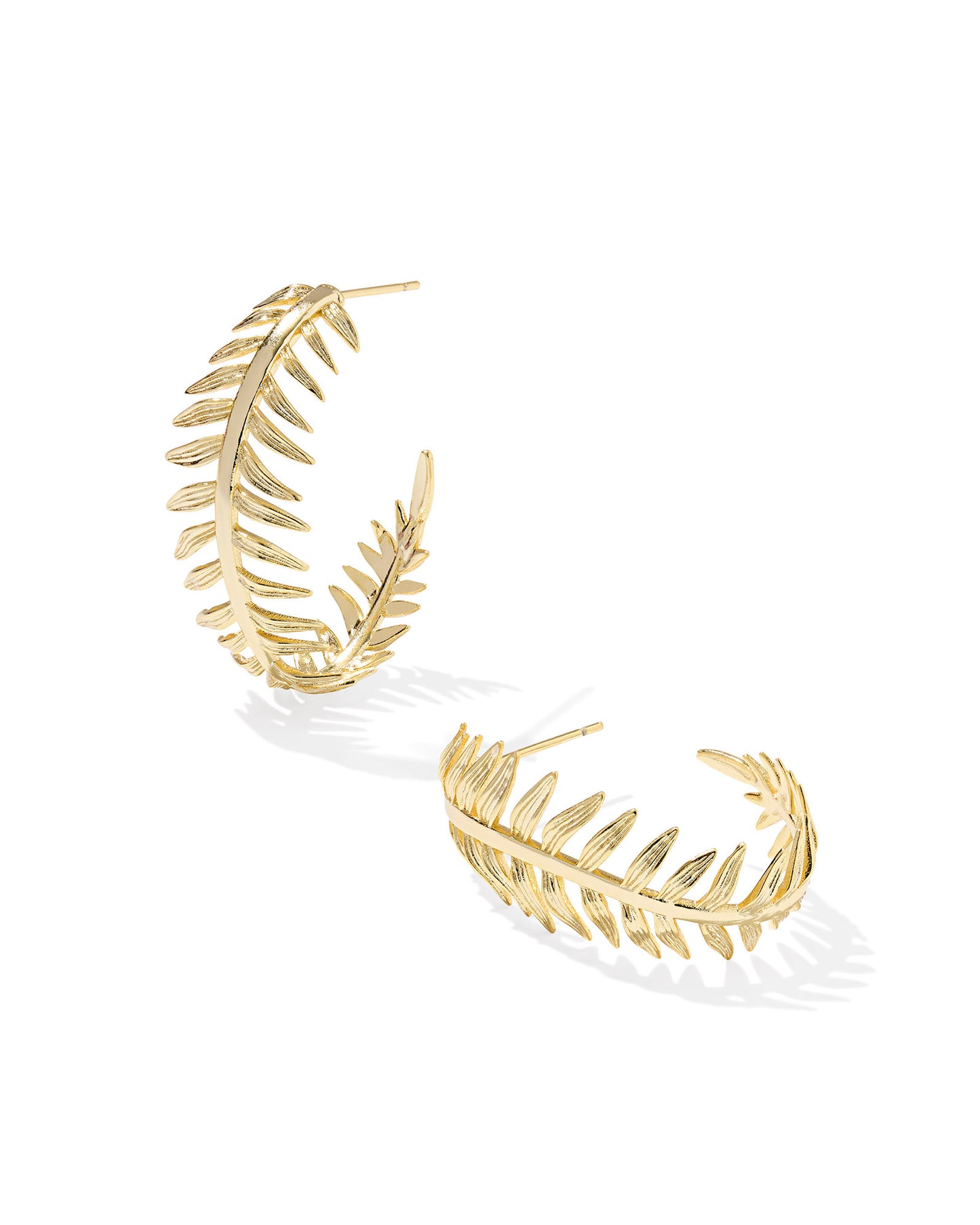 Kendra Scott - Earring - Kayla Hoop Earrings Gold - Findlay Rowe Designs