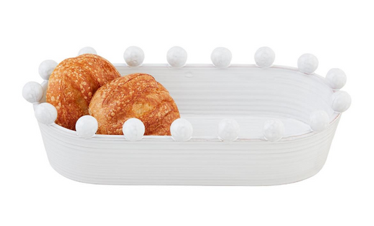 Mud Pie - Beaded Bread Bowl - Findlay Rowe Designs