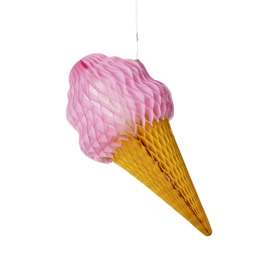 Hester and Cook - Honeycomb Celebration Ice Cream Cone - Strawberry - Findlay Rowe Designs