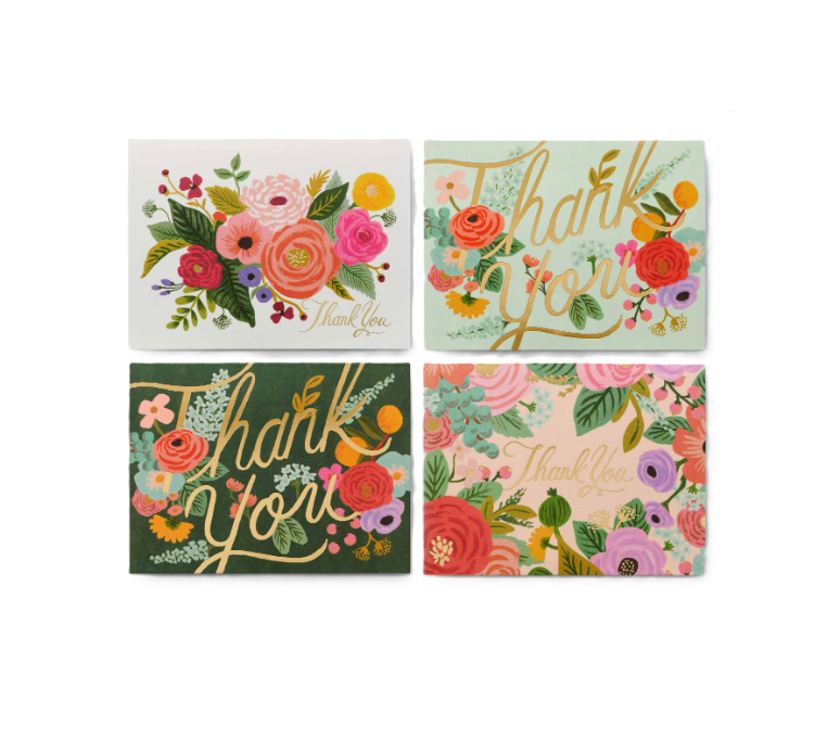 Rifle Paper Co - Keepsake Card Box - Set 8 Cards
