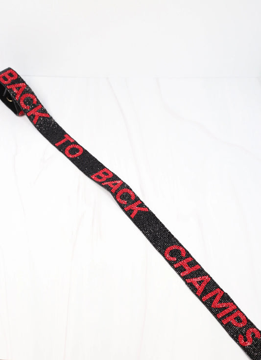 Beaded Strap - Back to Back Champs - Findlay Rowe Designs