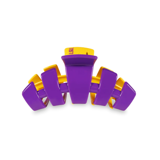 Teleties -LSU Medium Hair Clip - Findlay Rowe Designs