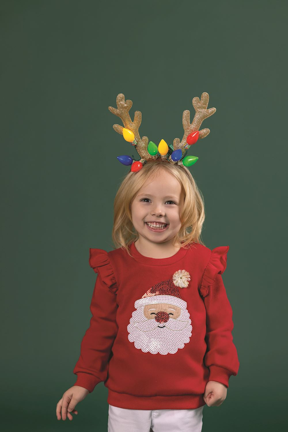 Mud Pie - Christmas Light-Up Bulb Headbands