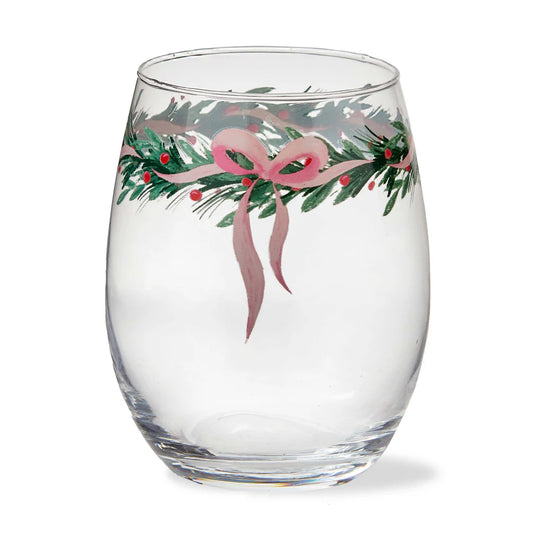 Stemless Wine Glass - Very Merry