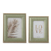 Frames - Woven Linen Gold - Light Green - Findlay Rowe Designs