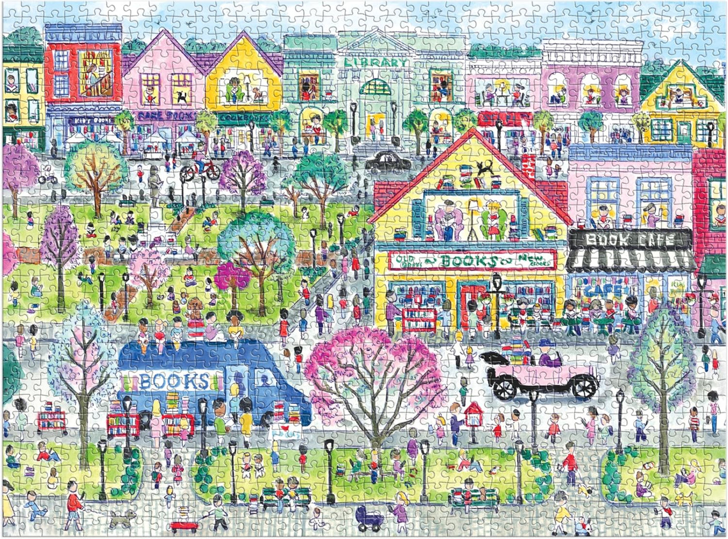 Puzzle - Michael Storrings - Book Themed Neighborhood - Findlay Rowe Designs