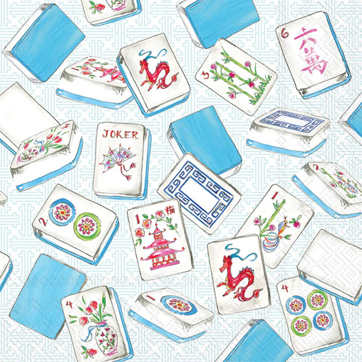 Napkin - Cocktail - Mahjong - Findlay Rowe Designs
