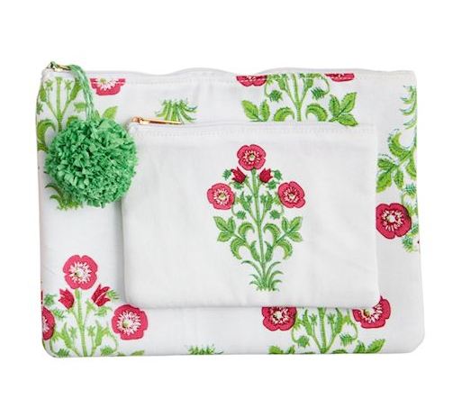 Mud Pie - Pouch - Block Print - Findlay Rowe Designs