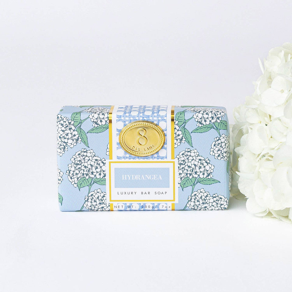 Wrapped Bar Soap - Hydrangea - Findlay Rowe Designs