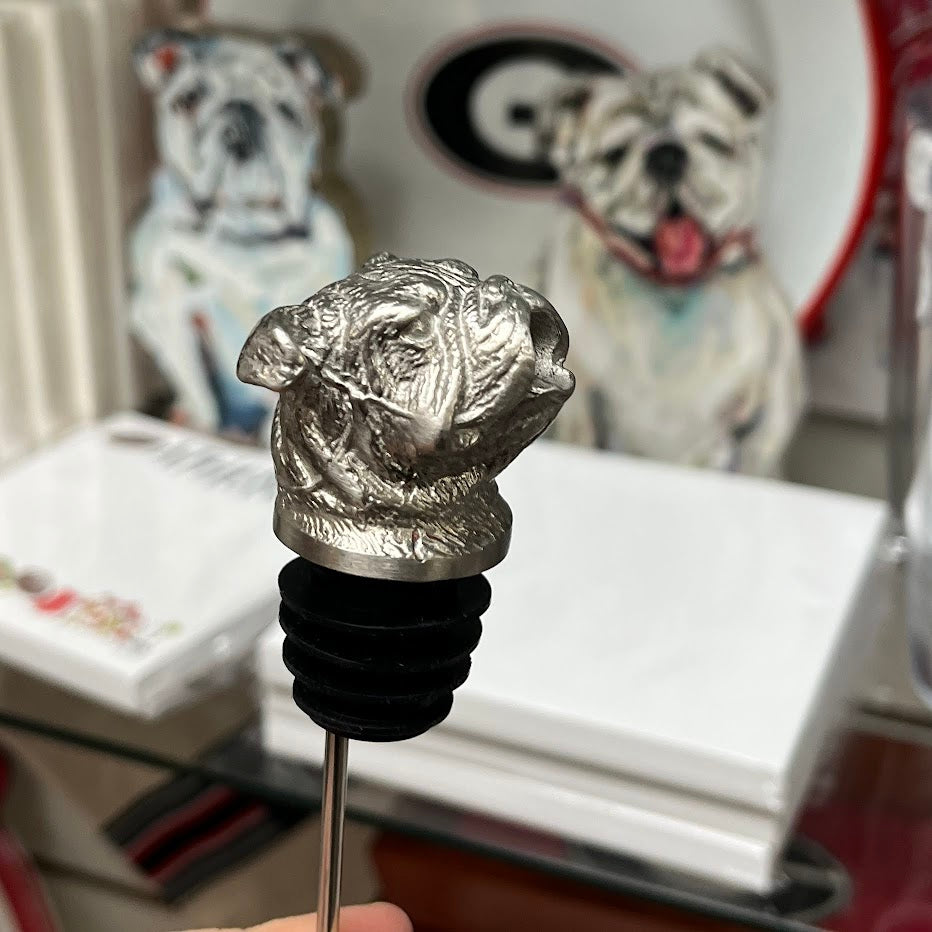 In Vino Veritas - Menagerie Whiskey Pourer - Bulldog - Findlay Rowe Designs