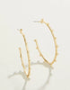 Spartina- Earrings Bobbi Hoop - Gold - Findlay Rowe Designs