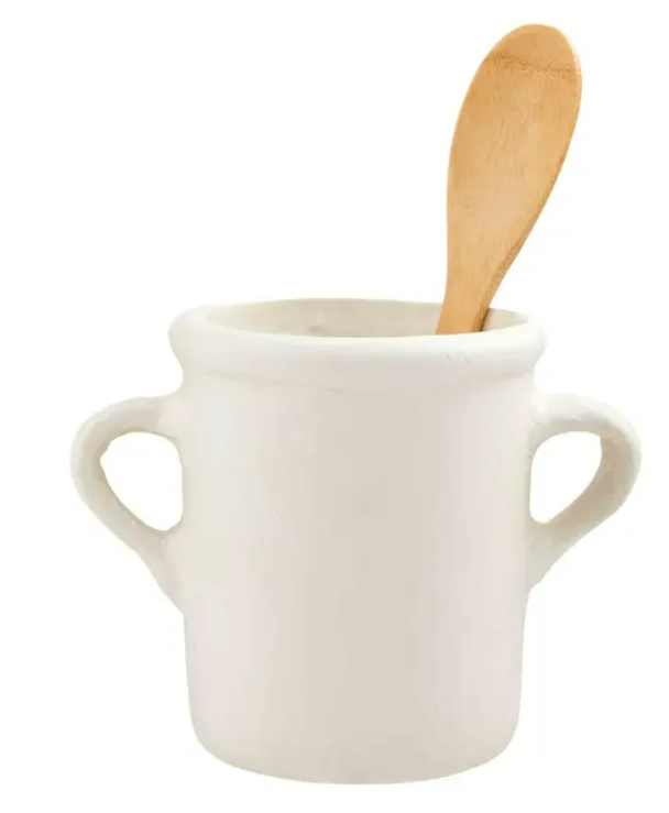 Mud Pie - PAPIER-MACHE UTENSIL HOLDER - Findlay Rowe Designs