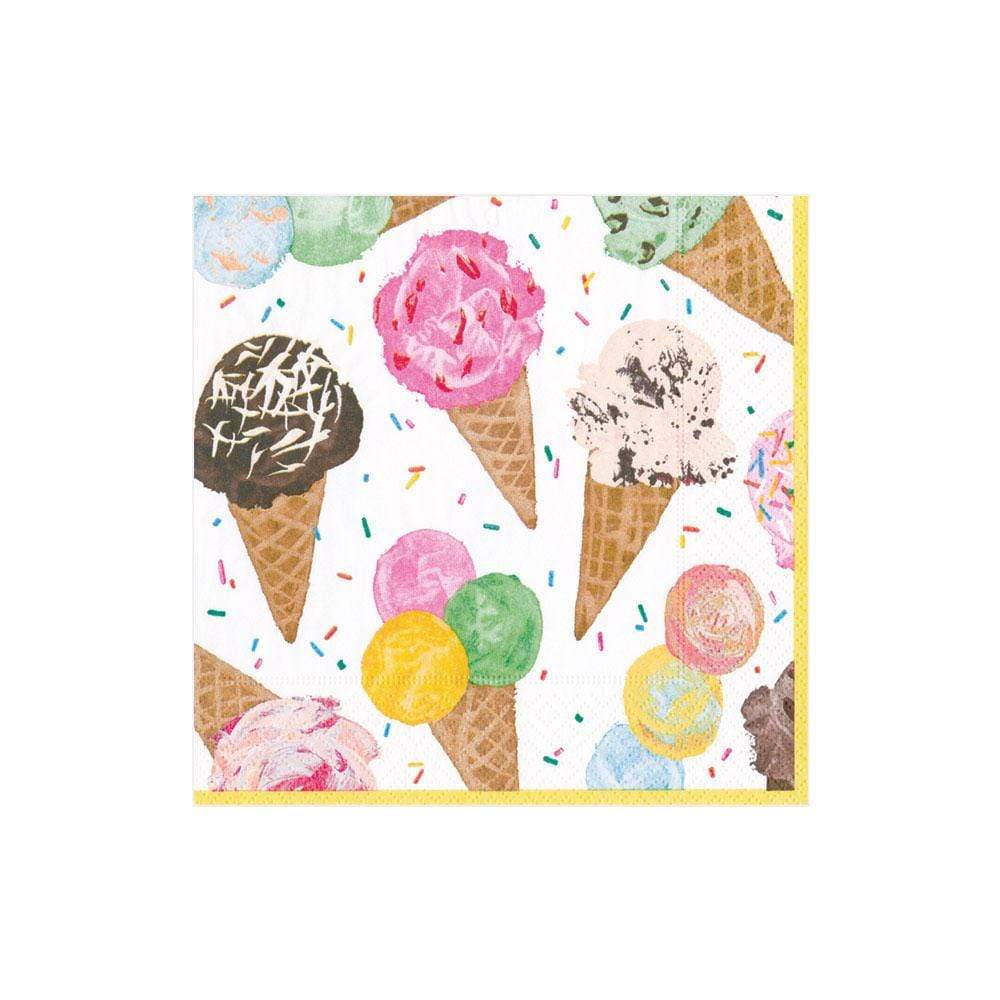 Caspari - Cocktail Napkins - Scoop - Findlay Rowe Designs