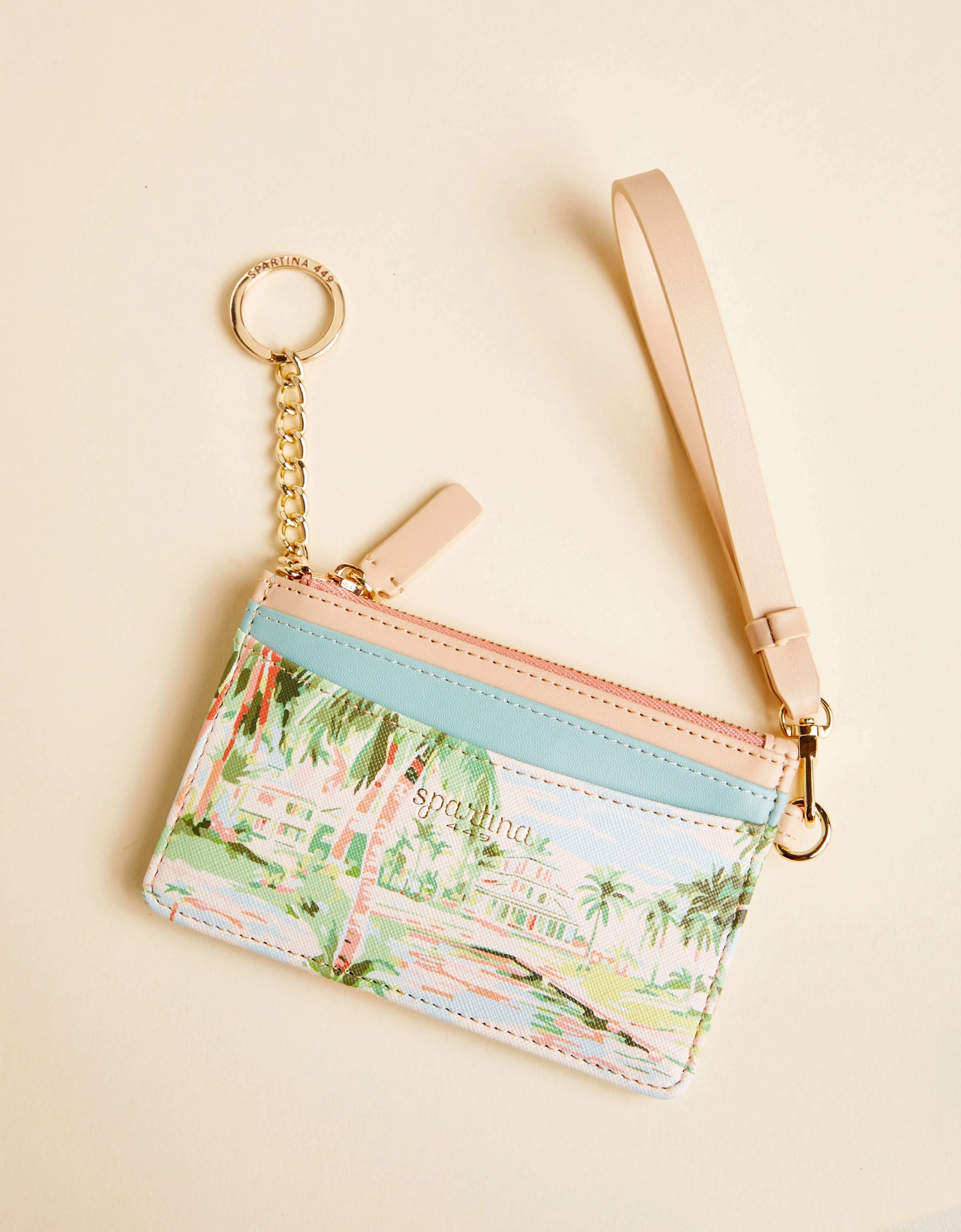 Spartina 449 - Slimcard Coinpurse - Coastal Dreams. - Findlay Rowe Designs