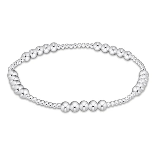 Enewton - Classic Blissful Pattern 2mm Bead Bracelet- 4mm Sterling - Findlay Rowe Designs