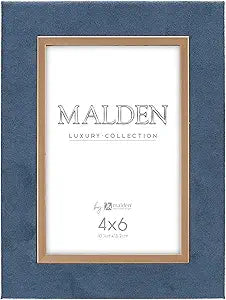 Malden Frame - 4x6 - Blue Velvet - Findlay Rowe Designs