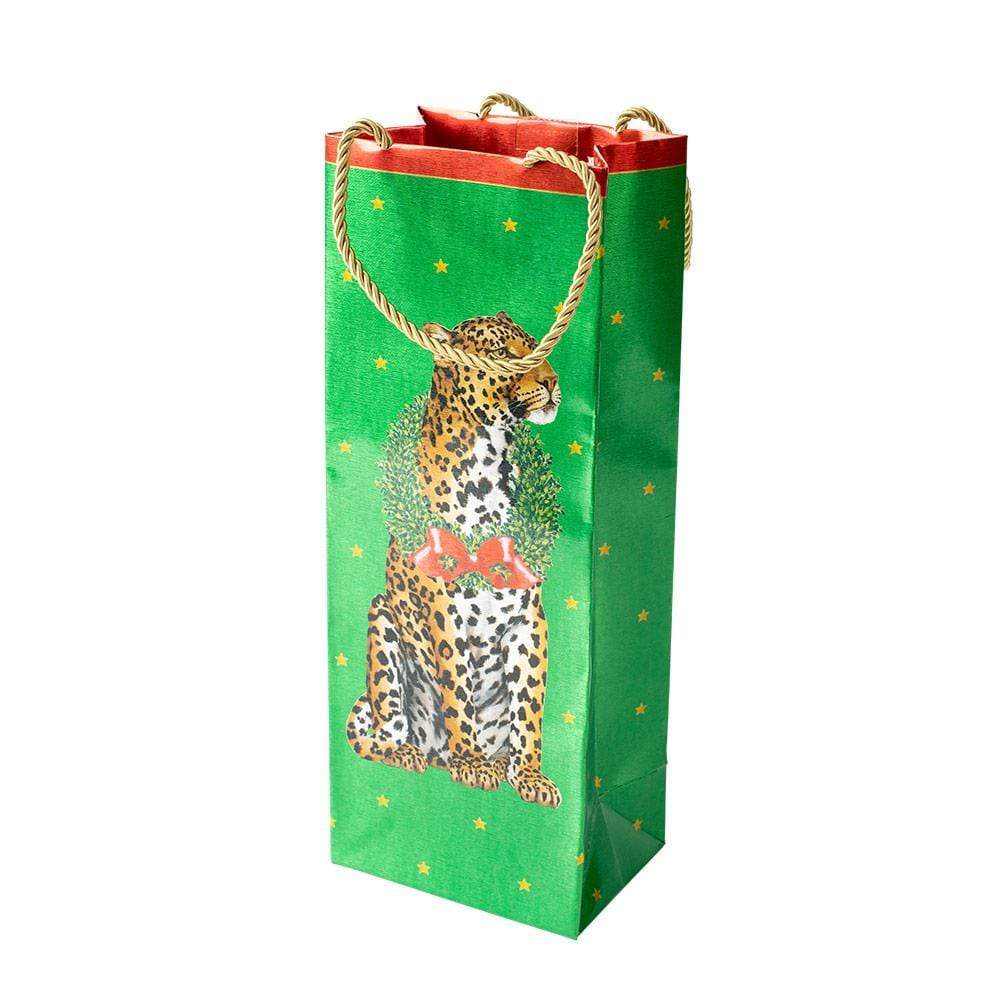 CASPARI- Wild Christmas Wine & Bottle Gift Bag - Findlay Rowe Designs