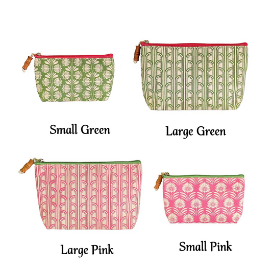 Pouch - Palm Deco Multipurpose - Findlay Rowe Designs