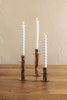 Mud Pie - Candle - Taper Holder - Tortoise - Findlay Rowe Designs