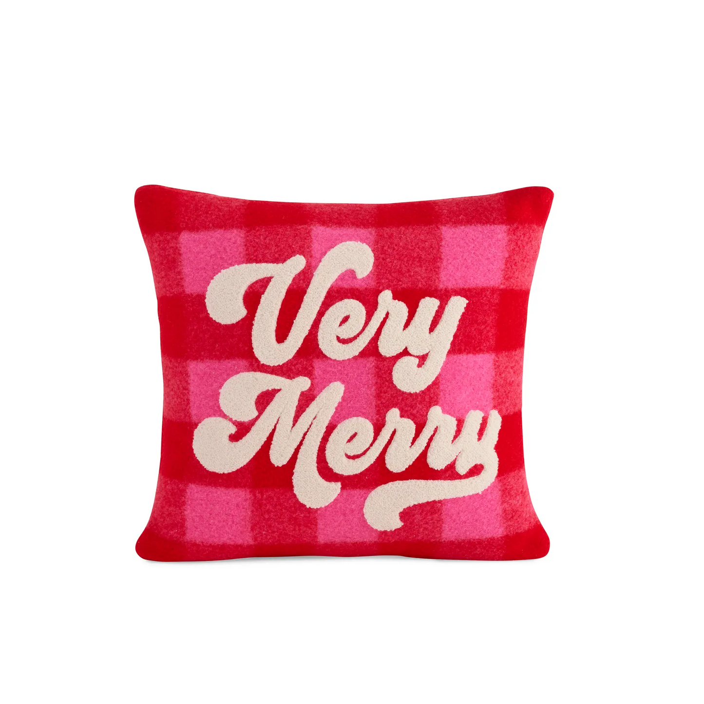 Shiraleah - Pillow - "Very Merry" Plaid - Red - Findlay Rowe Designs