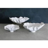 Beatriz Ball - VIDA Bloom Tall Medium Bowl (White) - Findlay Rowe Designs