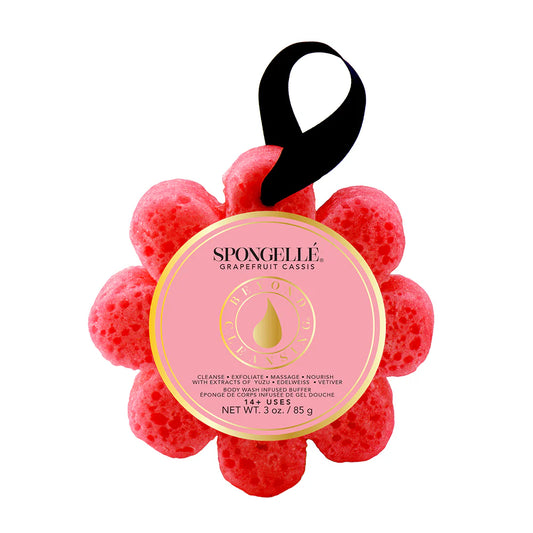 Spongellé Wild Flower body buffer - Grapefruit Cassis Wild Flower - Findlay Rowe Designs