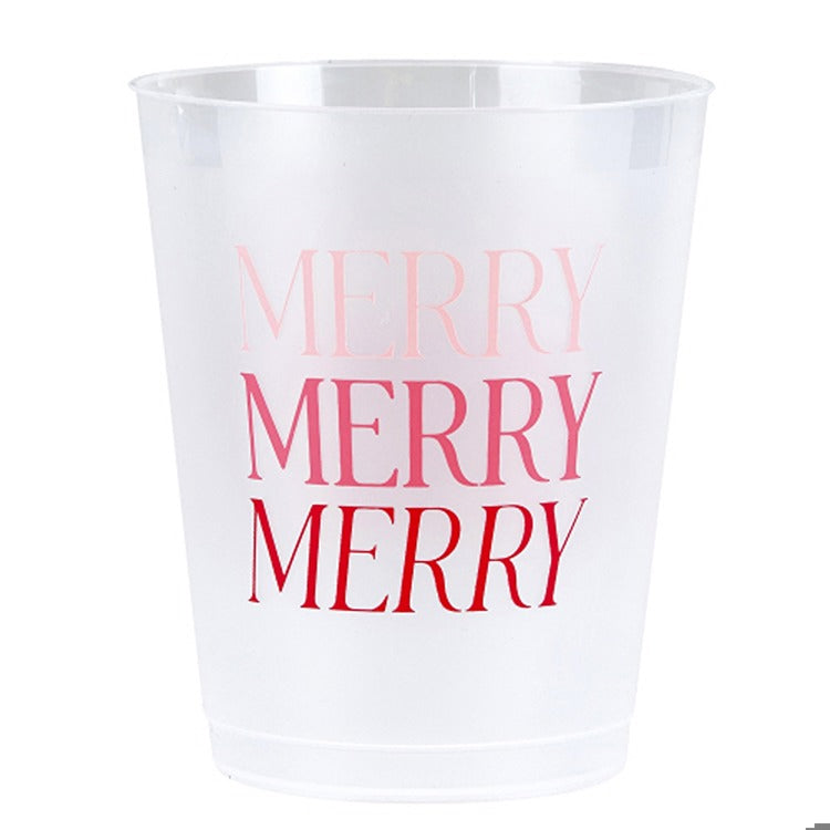 Slant - Frost Party Cups - 16oz Merry Merry