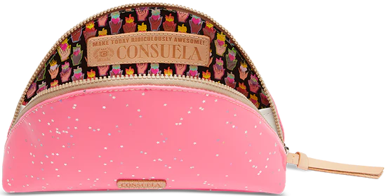 Consuela- SHINE LARGE COSMETIC CASE - Findlay Rowe Designs