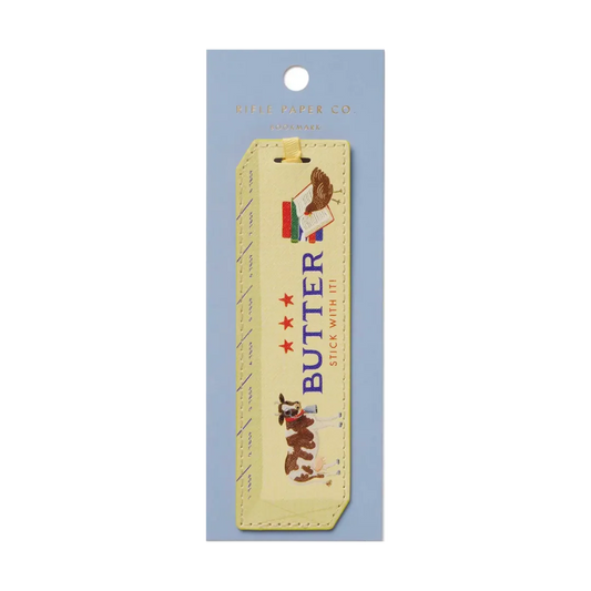 Rifle Paper Co - Bookmark Butter Stick With It - Findlay Rowe Designs
